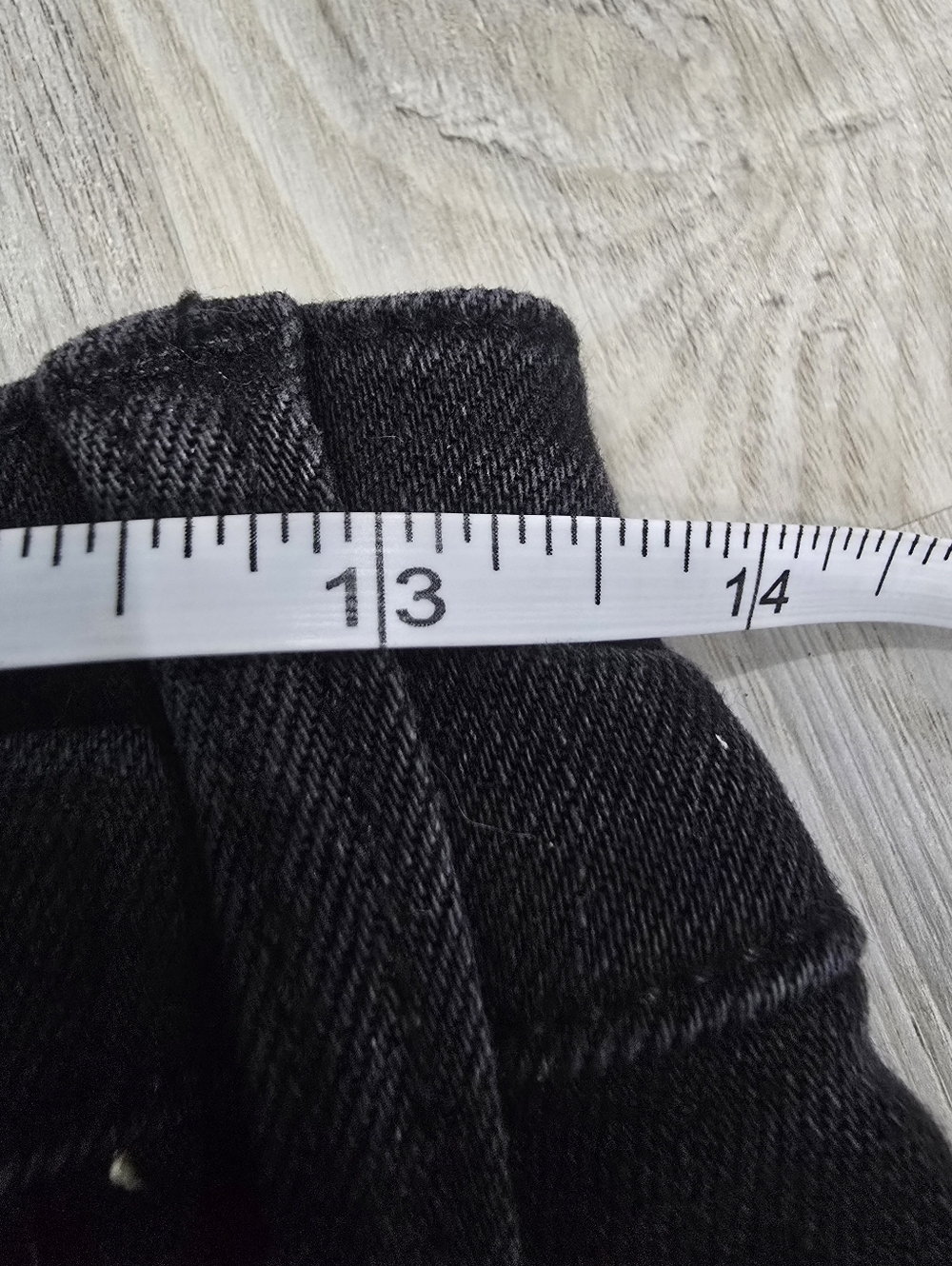 Risen Black Mid Length Raw Hem Shorts New Size S - Picture 6 of 8